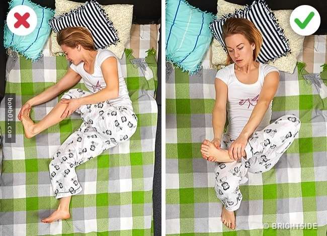 chuột rút khi ngủ