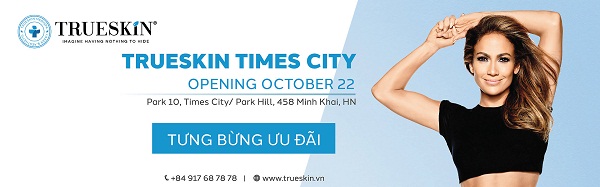 Tặng voucher chăm sóc da trị giá 1,300,000đ từ Trueskin