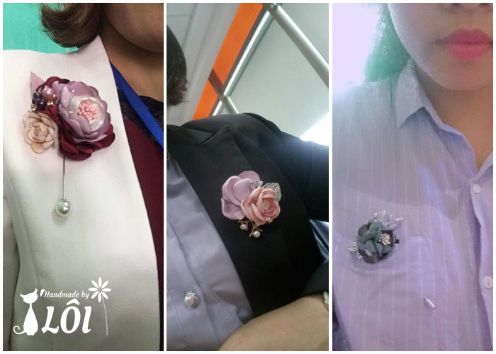 Hoa hồng cài áo Hoa hồng cài áo