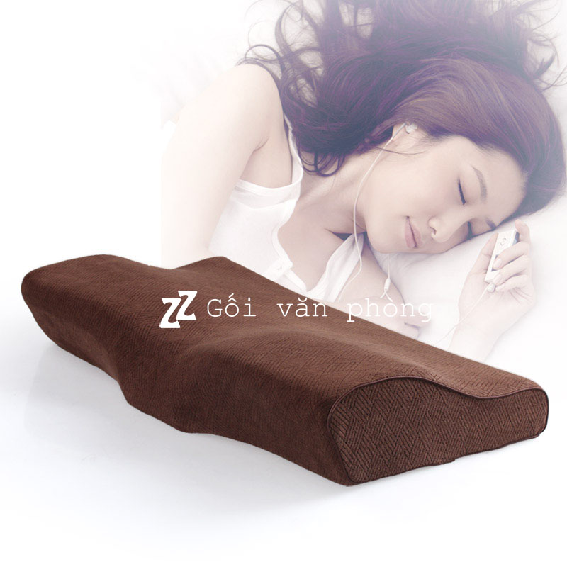 Gối ngủ cao cấp hỗ trợ đau vai gáy cho người lớn GDH-04 Gối ngủ cao cấp hỗ trợ đau vai gáy cho người lớn GDH-04