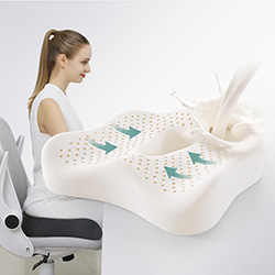 Đệm ngồi ghế văn phòng, ô tô cao su công thái học GLM-14