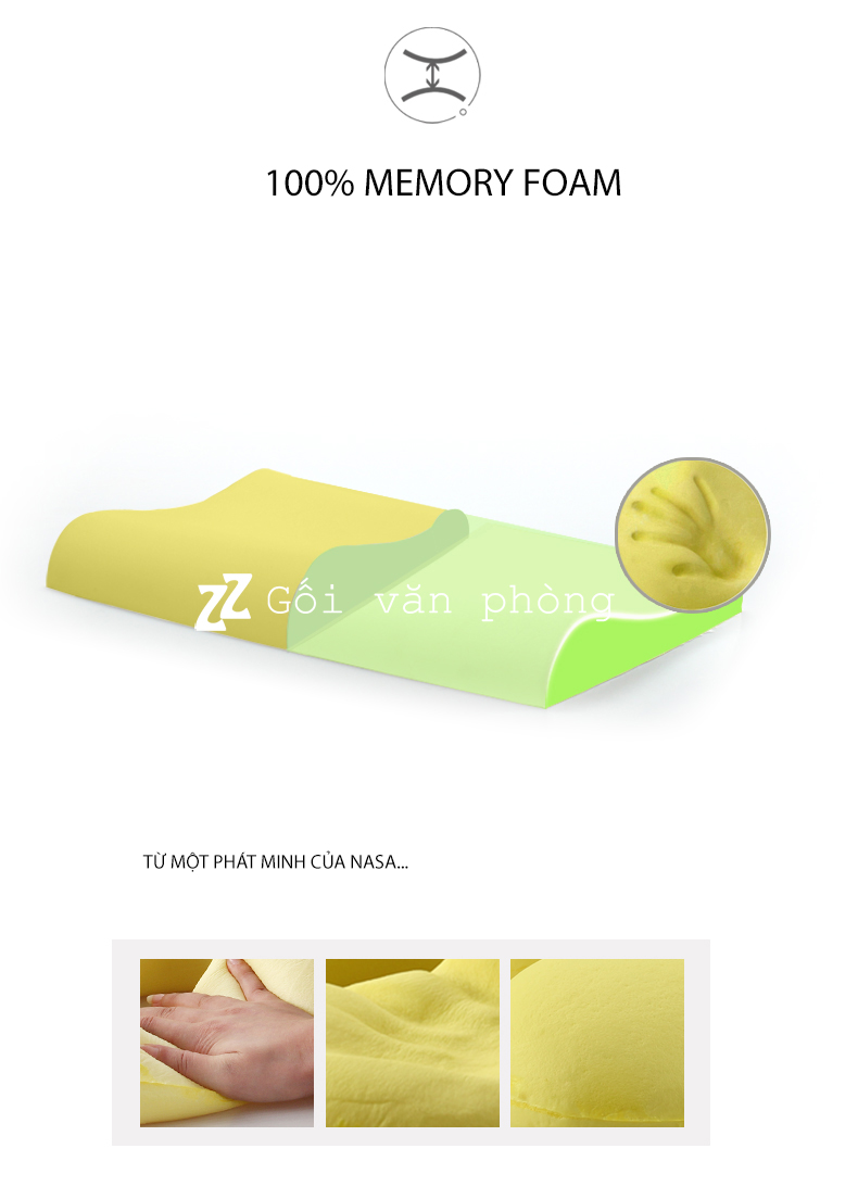 gối memory foam gối memory foam